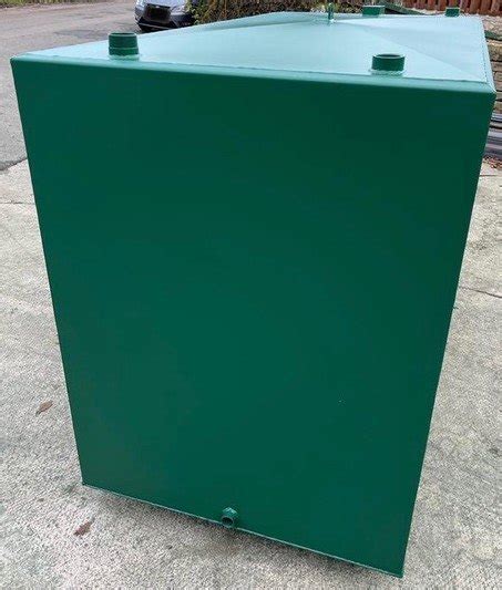 2000 Litre Slimline Bunded Steel Oil Tank Fuel Tank Shop