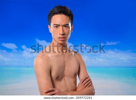 Closeup Portrait Very Handsome Naked Man Stock Photo Shutterstock