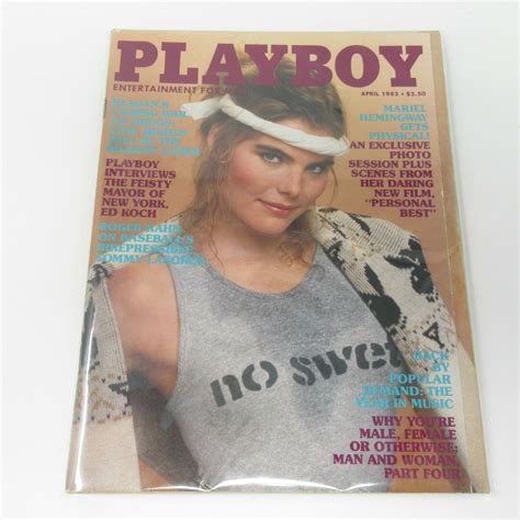 Mavin Vintage Playboy Magazine April 1982 Mariel Hemingway