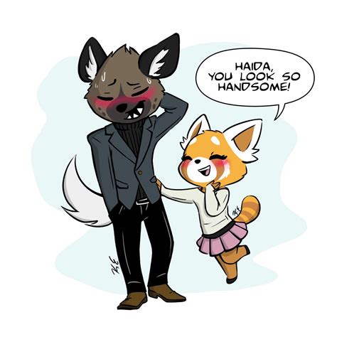 Katie J Emery On Twitter One Of Many Haida X Retsuko Doodles Ive