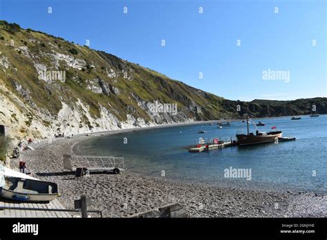 Lulworth Cove Dorset Set On The South West Coast Path Around The Corner