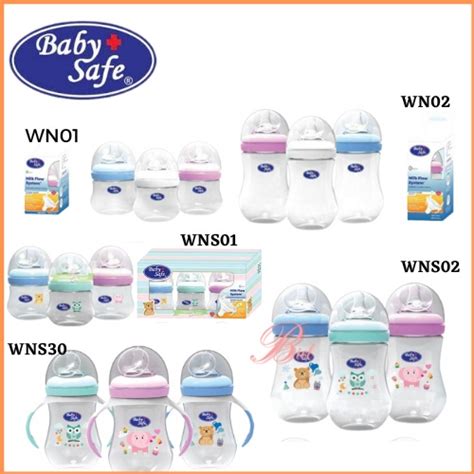 Jual Dot Bayi Baby Safe Wide Neck Bottle Wn Wn Babysafe Milk Flow