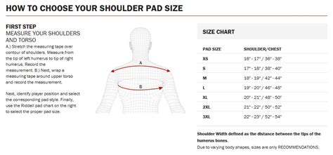 Riddell Kombine Ap Shoulder Pad All Purpose The Growth Of A Game