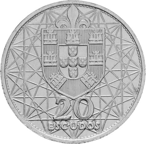 Portugal bis 2001 20 Escudos 1966 Salazar Brücke aus Silber in vz KM 592