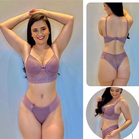 Promoção conjunto lingerie lindas Fio Dental Sexy Sensual Renda Shopee Brasil