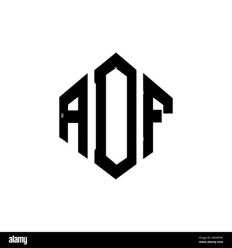 ACF letter logo design with polygon shape. ACF polygon and cube shape ...