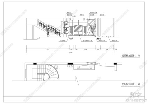 豪华别墅室内精装修施工图下载【id1142517027】知末案例馆