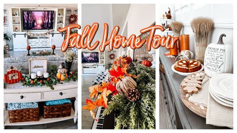 Fall Home Tour 2022 Farmhouse Fall Home Decor Traditional Color