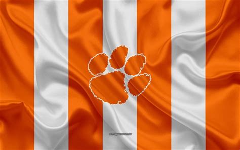 Download wallpapers Clemson Tigers, American football team, emblem ...