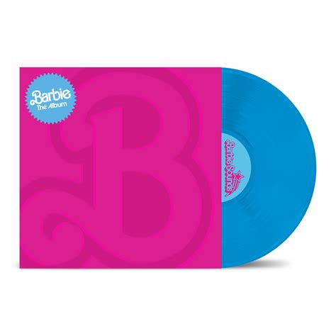 Barbie The Album Embossed Sky Blue Vinyl Limited Edition Barbie The