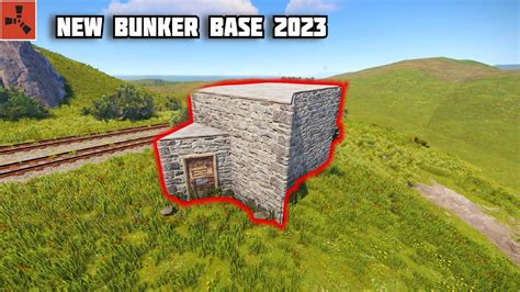 New Meta 2x2 Bunker Rust Base Design 2023 Complete Guide YouTube