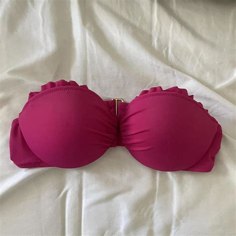Victoria S Secret Women S Pink Bikini And Tankini Tops Depop