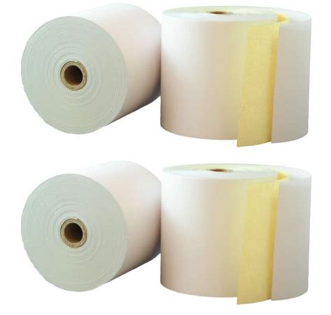 Deli X Mm Ply Ncr Cash Register Rolls Pack Inkjet Wholesale