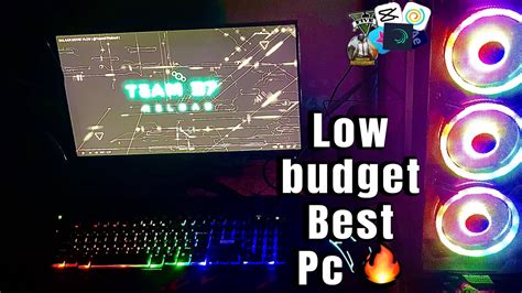 Low budget pc build under 35000 with Moniter | @Team37Reload - YouTube