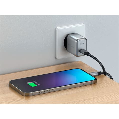 Carregador Satechi W Usb C Pd Wall Charger Eu Megabarcelos