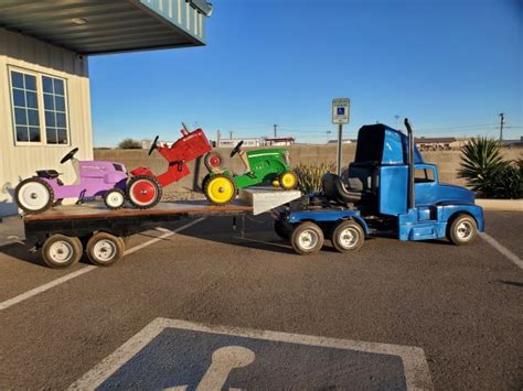 Kenworth Semi-Truck Go Kart with Trailer, Lot of 4 at Glendale 2023 as ...