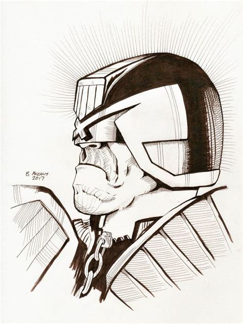 Judge Dredd by stuponitron | Judge dredd, Art drawings sketches simple ...