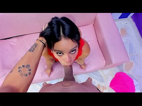 Colombiana Chupando Polla POV Blowjobs XVIDEOS