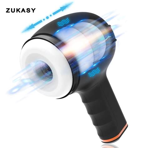 Masturbador De Empuje Autom Tico Para Hombres Copa Manos Libres Mamada Vagina Juguetes