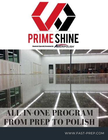 Prime Shine™ Concrete Polishing Program – US Abrasives