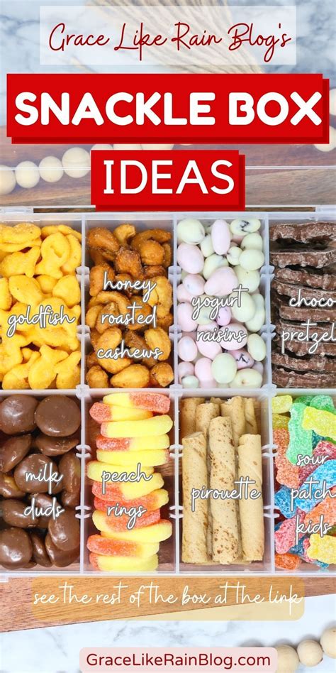 Diy snacks on the go create your own snackle box in just a few steps – Artofit