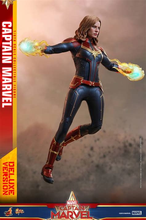 Hot Toys Mms Captain Marvel Captain Marvel Deluxe Version Acaretoys