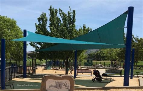 Shade Sails Structure – Marin County Playground – Design Build