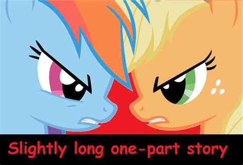 Applejack Vs Rainbow Dash The Deciding Battle By Cosmofan9000 On