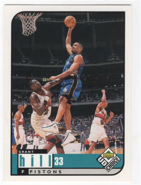 Upper Deck Grant Hill Detroit Pistons Eur Picclick Fr