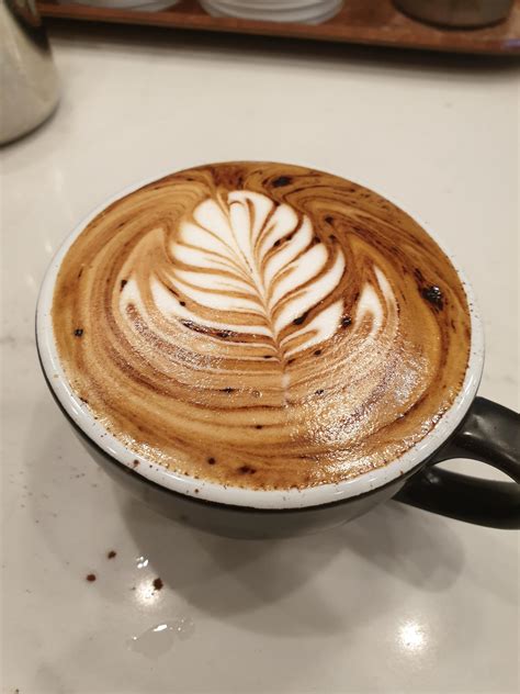 Practising my cappuccino art : r/barista