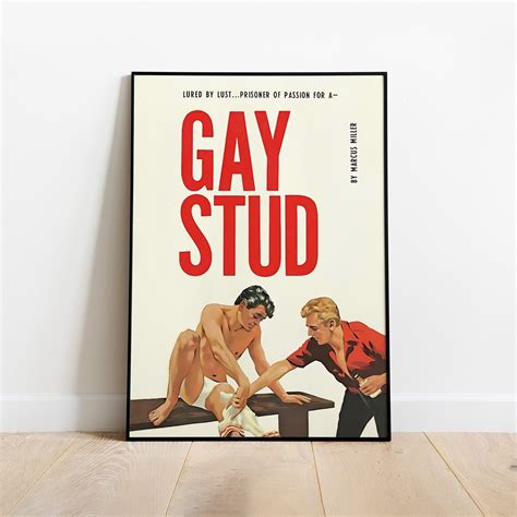 Gay Art Print Pulp Cover Art Gay Pulp Art LGBTQ Art Queer Poster Gay Art Vintage Poster