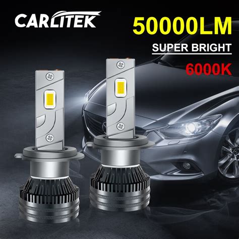 H Car Headlight Bulb H Led Canbus Lm W High Power H H H H