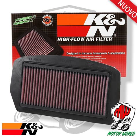 YA 6004 Luftfilter Racing Sport Waschbar K N Yamaha FZ6 600 S FAZER