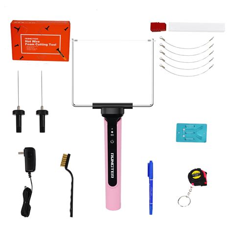 Amazon Rongter In Hot Wire Foam Cutter Kit Pink Foam Cutter Electric Foam Cutting Tool