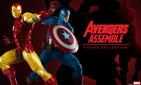 Sideshow新品预告：复仇者集结雕像系列 Avengers Assemble Statue Collection 拆盒