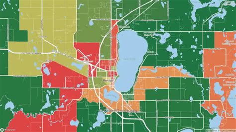 Bemidji, MN Violent Crime Rates and Maps | CrimeGrade.org