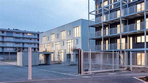 Sozialer Wohnungsbau Les Alvéoles Strasbourg F KUHN UND LEHMANN