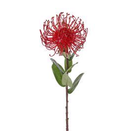 Acheter des Fleur artificielle Protea BAILY rouge 50cm Ø12cm