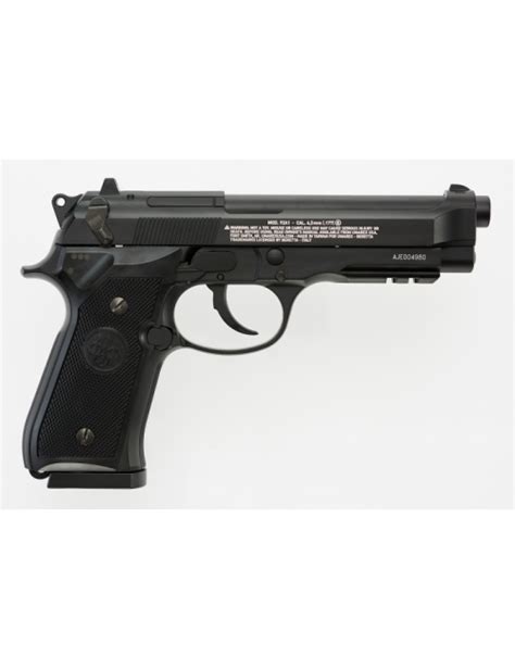 Pistola CO2 Beretta M92A1 Blow Back Full Metal 4 5mm BB 177 In