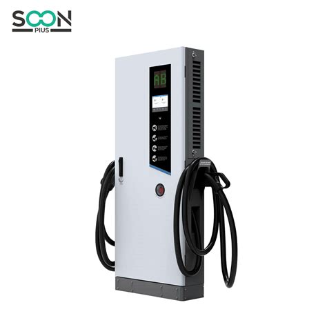 DC Electric Car Charger 60 Kw Double Gun With CCS1 CCS2 Chademo Gbt