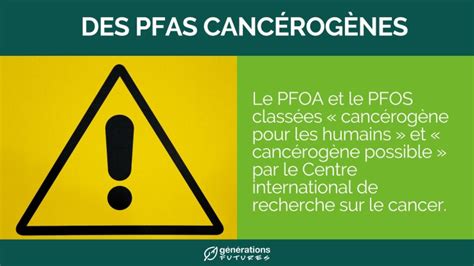 Deux Polluants Ternels Pfas Class S Canc Rog Nes Dont Lun Probable