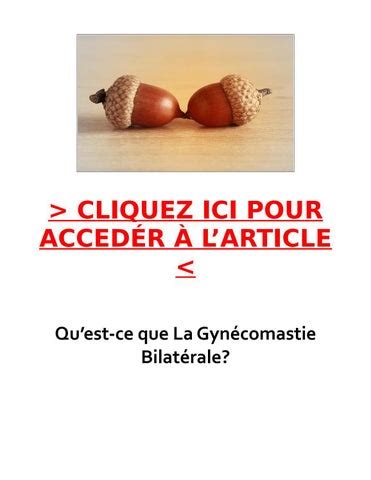 Quest ce que La Gynécomastie Bilatérale by FAQ Sur La Gynécomastie