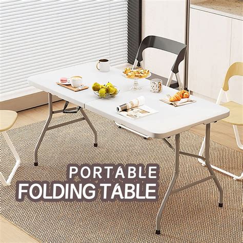 Foldable Banquet Table Event Catering Hall Buffet Folding Table