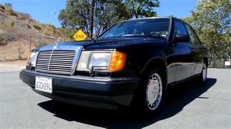 1990 Mercedes Benz 300e 94k Mi 2 Owner W124 Black Sports Sedan 300 E