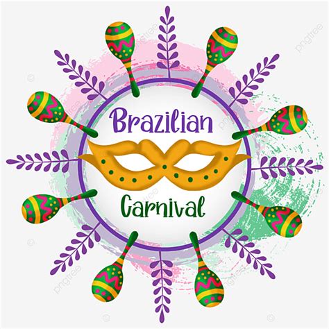 Brazilian Carnival Vector Design Images Brazilian Carnival Border Png