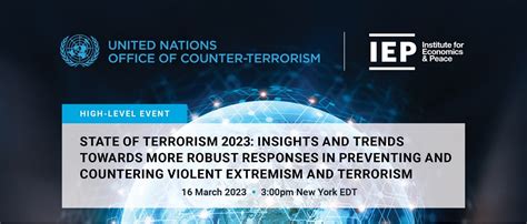 State Of Terrorism 2023 Insights And Trends Towards More Robust