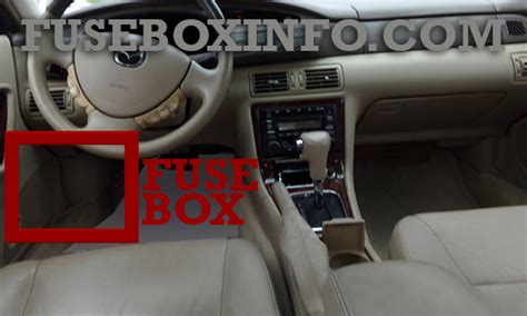 Mazda Millenia Fuse Box Fuse Box Info Location Diagram