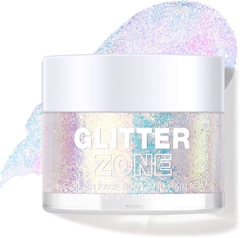 Kyda Holographic Body Glitter Gel Makeup Sparkling Glitter Chunky Mermaid Sequins