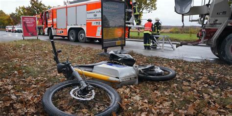 Unfall in Lüdinghausen Mann stirbt bei Sturz mit Pedelec