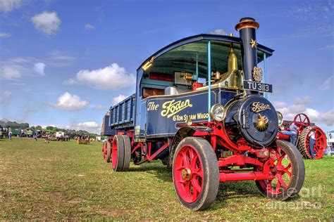 The Foden Steam Wagon Photograph By Rob Hawkins Pixels